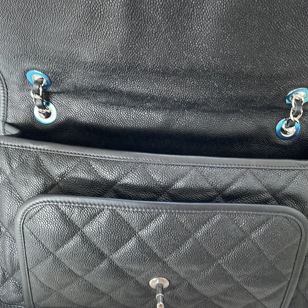 CHANEL Caviar Quilted French Riviera Flap bag - Picture 9 of 12